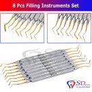 SD0275 8 X Dental Composite Filling Restorative Plastic Placement Instruments Lab Tools