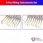 SD0275 8 X Dental Composite Filling Restorative Plastic Placement Instruments Lab Tools