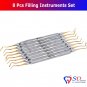SD0275 8 X Dental Composite Filling Restorative Plastic Placement Instruments Lab Tools