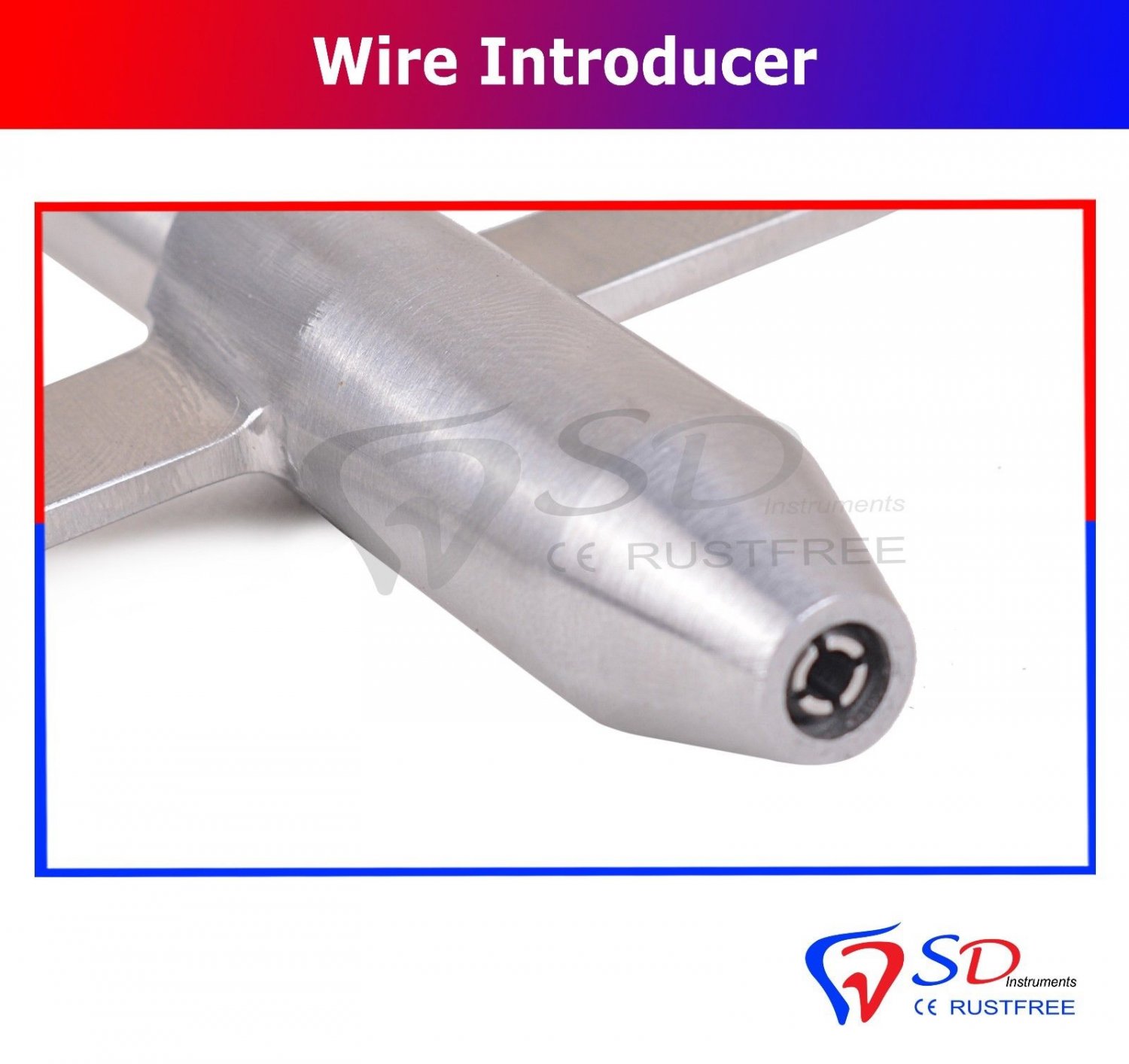 SD0291 Orthopedic Guide Wire Introducer Watson Jones Type With 4 Pegs