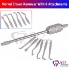 SD0224 Morrel Crown Remover With 6 Attachments Dental Crown Bridges Remover Kit CE NEW