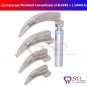 SD0288 Laryngoscope Macintosh 4x Cvd Blades Conventional Set Medical Diagnostic Exam CE