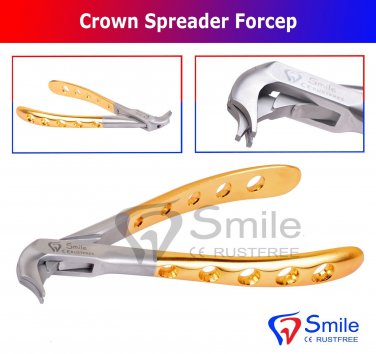 SD0329 Crown Spreader Remover plier dental teeth Splitter Forceps 5.5" 14 cm Smile UK