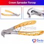 SD0329 Crown Spreader Remover plier dental teeth Splitter Forceps 5.5" 14 cm Smile UK