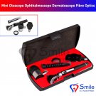 SD0345 Mini Otoscope Ophthalmoscope Dermatoscope Fiber Optics 3 IN 1 Medical ENT Set CE