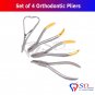 SD0282 4x Distal End Ligature TC Wire Cutter Mathieu Needle Holder Weingart Orthodontic