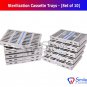 SD0374 10 Dental Autoclave Sterilization Cassettes Rack Box Tray For 10 Instruments UK