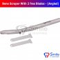 SD0350 Dental Implant Grafting Bone Scraper Curved Hand Held with Free X2 Blades New CE