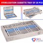 SD0225 Sterilization Locking Tray For 20 Instruments Cassette Rack Sterilisationkassett