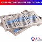 SD0225 Sterilization Locking Tray For 20 Instruments Cassette Rack Sterilisationkassett