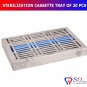 SD0225 Sterilization Locking Tray For 20 Instruments Cassette Rack Sterilisationkassett