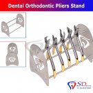 SD0258 Dental Orthodontic Pliers Stand Cutter Forceps Holder Rack Stainless Steel 1PCS