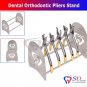 SD0258 Dental Orthodontic Pliers Stand Cutter Forceps Holder Rack Stainless Steel 1PCS