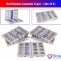 SD0373 5X Sterilization Cassette Rack Tray Hold 10 Dental Surgical Instrument Autoclave