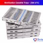 SD0373 5X Sterilization Cassette Rack Tray Hold 10 Dental Surgical Instrument Autoclave