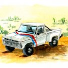 Vintage Ford Truck watercolor