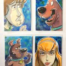 Scooby Doo and Pals sketch card set