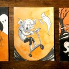 Halloween Postcard set #1