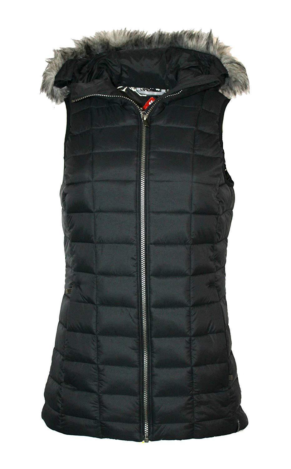 Columbia Women's Backcountry Blizzard Omni Heat Hooded Puffer Vest XS S ...