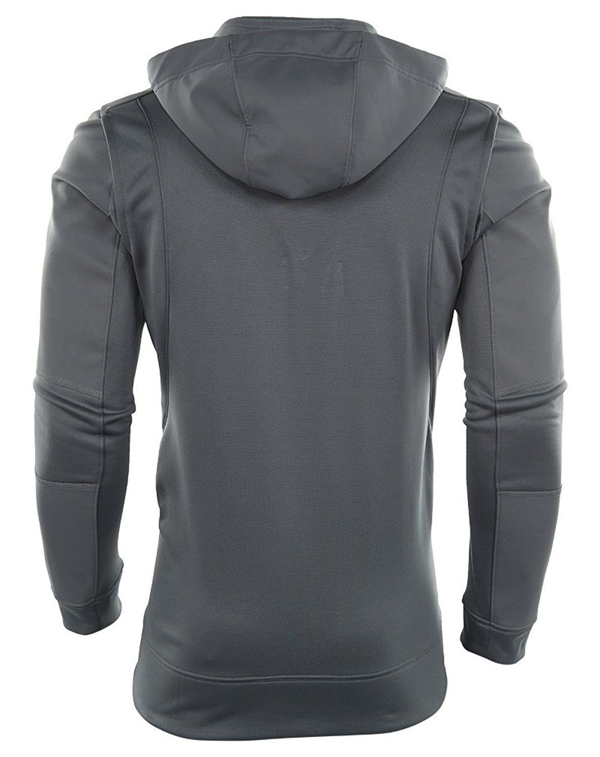 Nike Therma Hyper Elite Dri Fit Hoodie Mens 800037 039 Grey Basketball