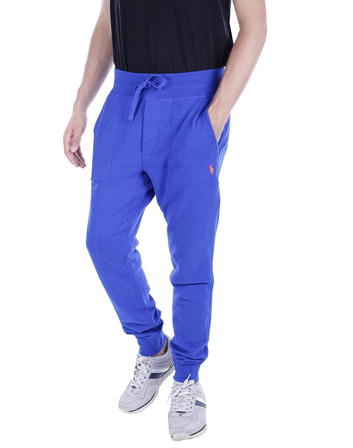 mens royal blue sweatpants