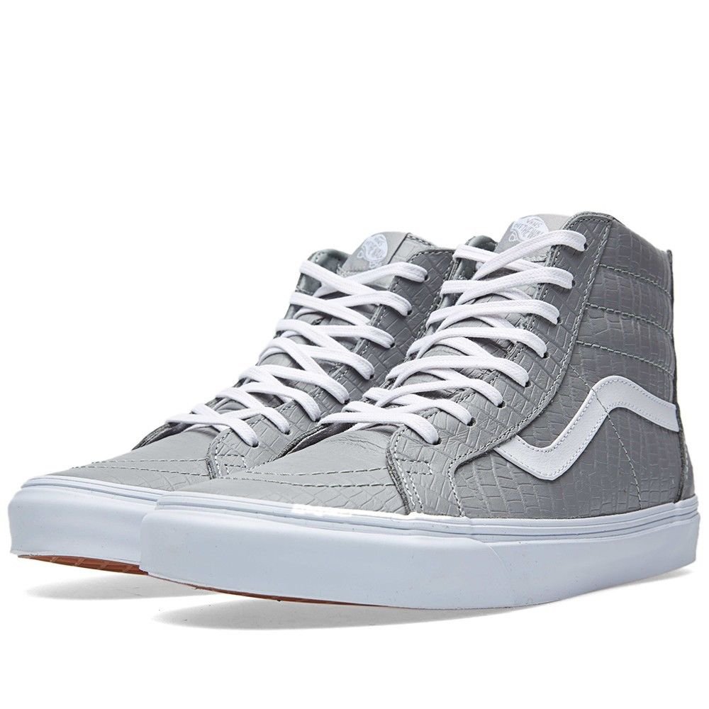 vans croc leather sk8 hi