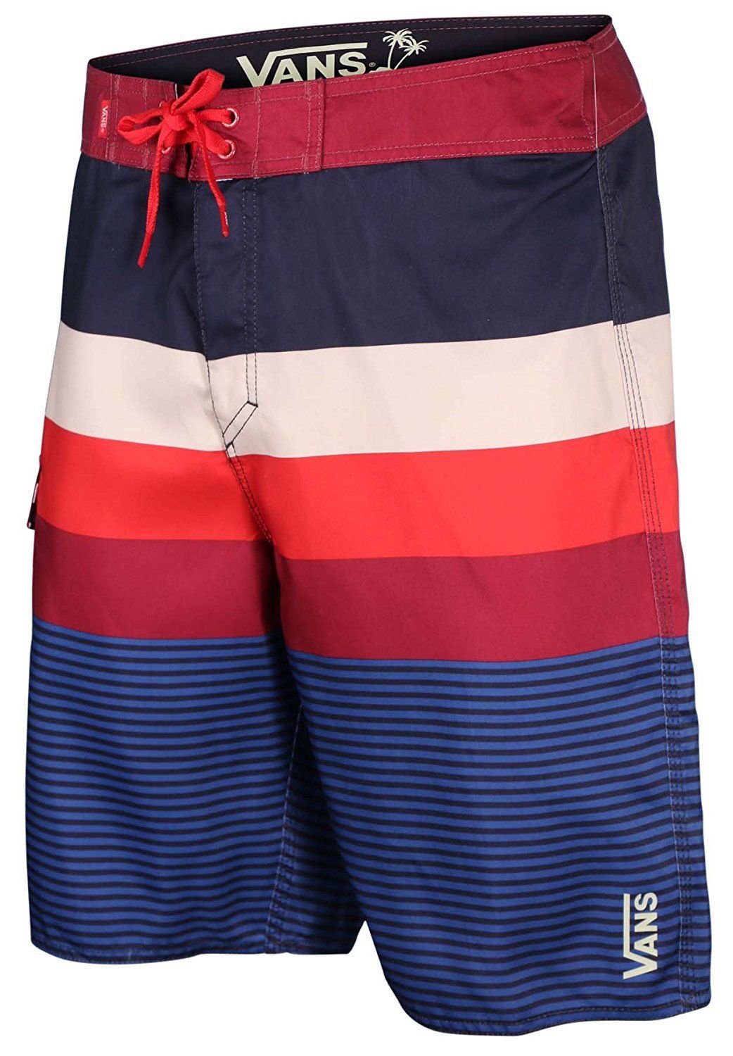 Vans Board Shorts VENICE Shorts SZ 34 SWIM SUIT HOT SURF STRIPED