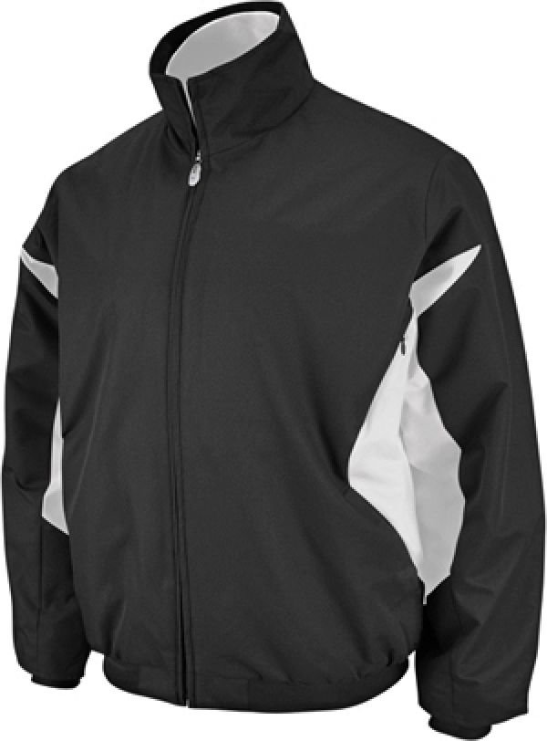 BLANK Majestic Athletic Therma Base Premier Jacket BLACK CHICAGO WHITE ...