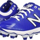 New Balance Men's 4040 V5 TPU Molded Baseball CLEATS BLUE MENS 15 16 SOFTBALL