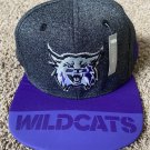 ADIDAS WEBER STATE WILDCATS CLIMALITE SNAPBACK HAT CAP GREY PURPLE DAME LILLARD