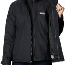 Columbia Women's Ruby River Interchange Jacket 3 IN 1 BLACK XL NEW $220.00