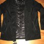 New TUMI Black 4T-2013 T-Tech Zip Coat Jacket + Hood LARGE LRG LG L NWT $250