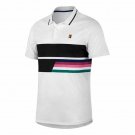 Nike Court Advantage Classic Men`s L LARGE Tennis Polo Dimitrov AJ7847 100 NEW