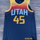 Donovan Mitchell Authentic Jersey Nike Utah Jazz City Edition Dark Mode SMALL 40