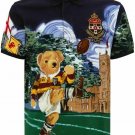 Polo Ralph Lauren Custom Slim Fit Football Rugby Kicker Bear Polo Shirt New M MD