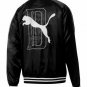 $110 Puma x Big Sean Satin Jacket Men’s Sz XL Black/White 578640-01 NWT NEW