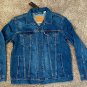 LEVI'S Premium Men's L LARGE Long Sleeve Trucker Jacket Blue DENIM 72334-0354