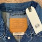 LEVI'S Premium Men's L LARGE Long Sleeve Trucker Jacket Blue DENIM 72334-0354