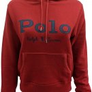 Polo Ralph Lauren Women's Sweatshirt Pullover Hoodie Letters Logo RED S M L XXL