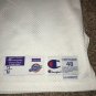 THURL BAILEY HOME WHITE UTAH JAZZ GAME USED WORN JERSEY 48 +4 1998-99 CHAMPION