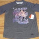 NEW NIKE 6.0 SKATEBOARDING SAMPLE TEE T SHIRT MEDIUM MED M NWT 3/4 SLEEVE GRAY G