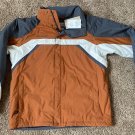 COLUMBIA MEN'S GORGE TRAIL PARKA JACKET COAT COPPER GREY L NEW NWT $120 LARGE