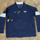 NIKE Men's BYU Cougars OFFICIAL ON FIELD APPAREL THERMA Game JACKET Jersey $140