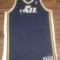 NEW ADIDAS UTAH JAZZ PRO CUT NBA JERSEY BLANK BLUE AUTHENTIC SIZE 3XL +4 3X