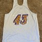 UTAH JAZZ CHAMPION GAME USED WORN CHRIS MORRIS MOUNTAIN STYLE WARM UP JERSEY 3XL