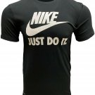 AUTHENTIC NIKE 100% COTTON NIKE FUTURA ICON BLACK T SHIRT DR0561-010 MENS XXL 2X