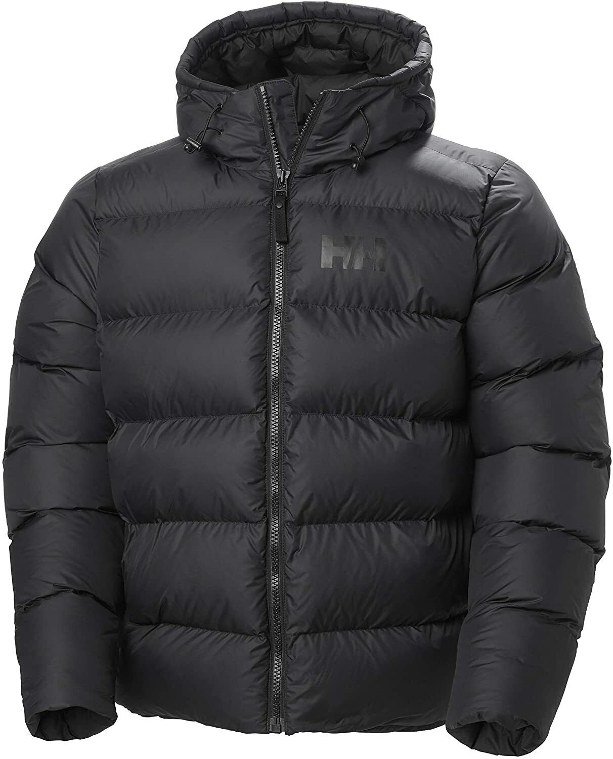 Helly-Hansen Mens Active Puffy Jacket 53523 990 Black M L XL HOODED PUFFER COAT