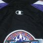 NBA CHAMPION UTAH JAZZ GAME USED WORN JACKET 50 JERSEY UNIFORM BRYON RUSSELL #3