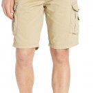 Quiksilver Men's Crucial Battle Short Plage KHAKI CARGO SHORTS SZ 32 CASUAL