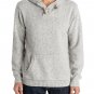 Quiksilver Tamworth GREY LS Pullover Hooded Sweater Sz SMALL S SM HOODIE $79.50